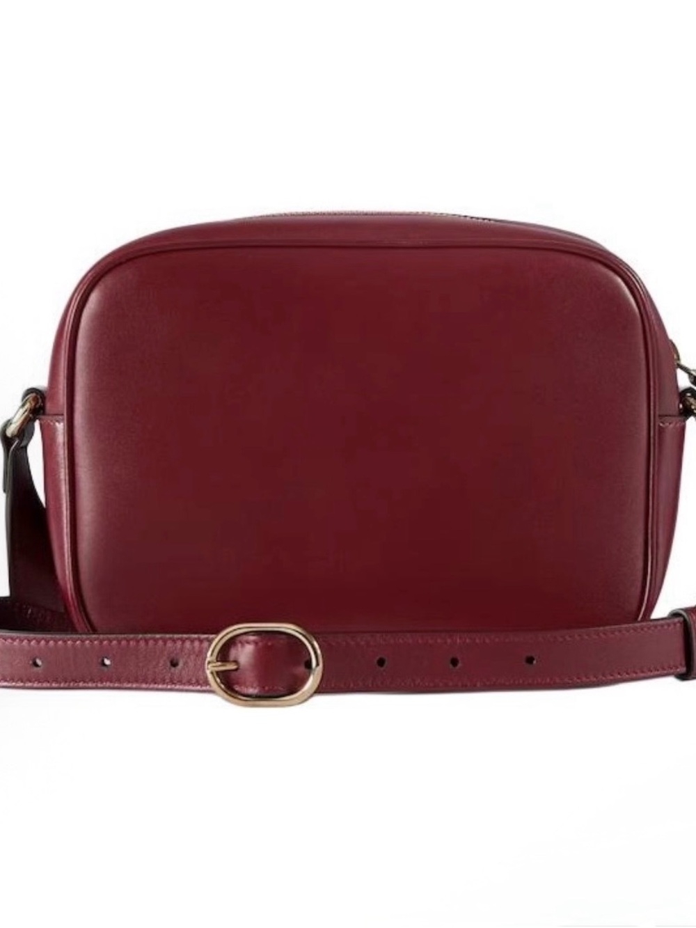 GUCCI Blondie Small shoulder bag in Rosso Ancora red leather - Picture 3 of 14